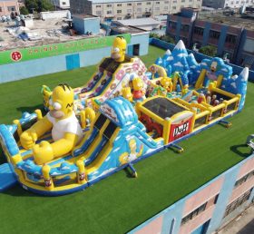 GF3-1044 Надувной игровой комплекс с тематикой Симпсонов