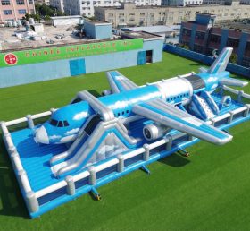 GF3-1126 надувной парк в авиационной тематике