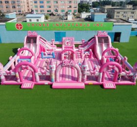 GF3-1188 Барби Тематический Надувной Городок