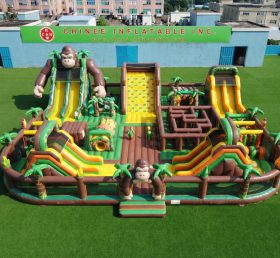 GF3-1352 Надувной парк в стиле Кинг-Конг