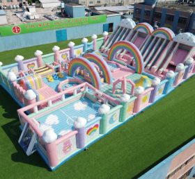 GF3-649 Тематический гигантский надувной парк Care Bears