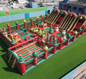 GF3-652 Рождественский гигантский надувной парк