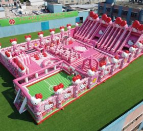 GF3-663 Гигантский надувной парк в стиле Hello Kitty
