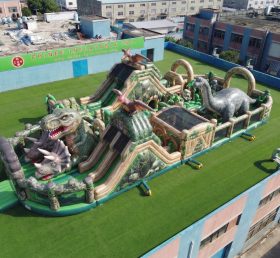 GF3-700 Надувная игровая площадка с динозаврами