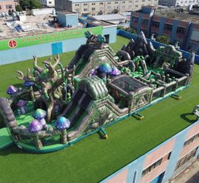 GF3-708 Надувная игровая площадка в тематике Волшебного леса