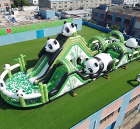 GF3-713 Надувная игровая площадка в стиле панды