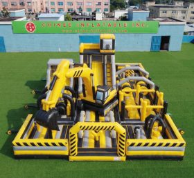 GF3-745 надувная игровая площадка в экскаваторной тематике