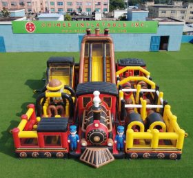 GF3-775 Надувная игровая площадка с тематикой поезда