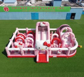 GF3-797 Надувная игровая площадка в стиле Hello Kitty