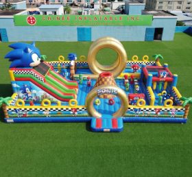 GF3-824 Надувная игровая площадка в стиле Соник