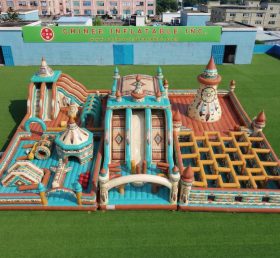 GF3-893 Надувной парк в индейском стиле