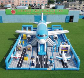 GF3-936 надувной игровой комплекс в авиационной тематике