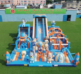 GF3-941 надувная площадка в стиле Bluey