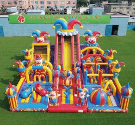 GF3-947 Надувной игровой комплекс в клоунской тематике