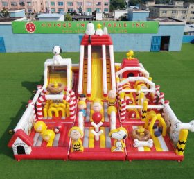 GF3-977 надувной игровой комплекс в стиле Снупи