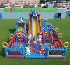 GF3-978 Надувная игровая площадка в стиле Соник
