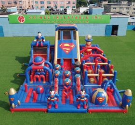 GF3-983 Надувная игровая площадка в стиле Супермена