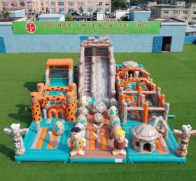 GF3-986 Надувной игровой комплекс в стиле «Флинстоуны»