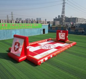 T11-779BJ Надувное футбольное поле в швейцарском стиле