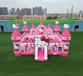 T5-3168 Надувной замок в стиле Hello Kitty