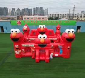 T5-3224 Надувной замок в стиле Tickle Me Elmo