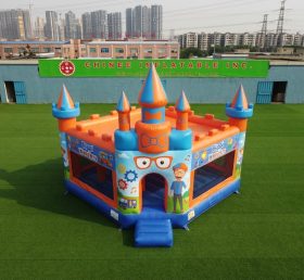 T5-3240 надувной замок в тематике Blippi Wonders