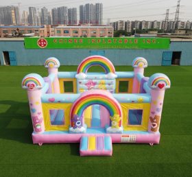 T5-3244 Батутный замок в стиле Care Bears