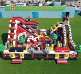 T6-6935 Надувной аттракцион в стиле Roblox