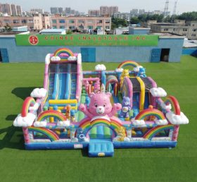 T6-7057 Надувной аттракцион в стиле Care Bears