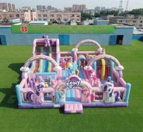 T6-7095 Надувной аттракцион в стиле My Little Pony