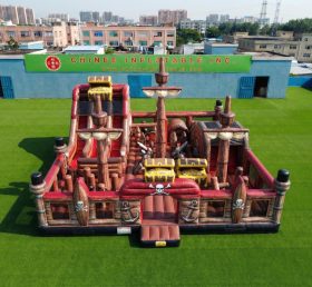 T6-7106 Пиратский тематический надувной аттракцион