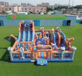 T6-7114 Надувной аттракцион в стиле Rusty Rivets