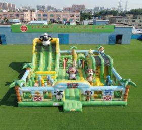 T6-7140 Надувной аттракцион в стиле Timmy Time