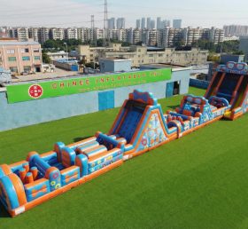 T7-4515 Полоса препятствий с надувными элементами в тематике Blippi Wonders