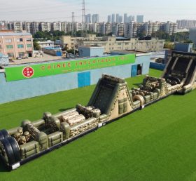 T7-4582 Полоса препятствий в военном стиле надувная