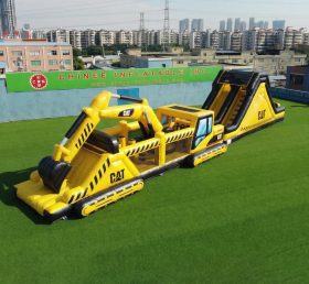 Полоса препятствий надувная в экскаваторной теме T7-4903