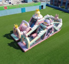 T7-5134 Полоса препятствий надувная в стиле Pop Mart
