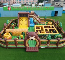 GF3-1430 Надувная игровая площадка в медвежьей теме
