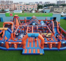 GF3-1487 надувная игровая площадка в стиле Наруто