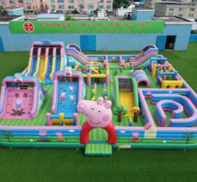 GF3-1495 Надувная игровая площадка в стиле Свинки Пеппы