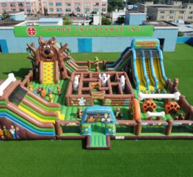 GF3-1506 Батутный игровой комплекс в стиле Скуби-Ду