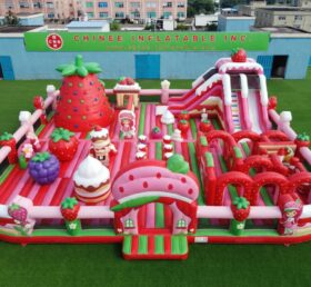 GF3-1512 Надувная игровая площадка в стиле Шарлотты Землянички