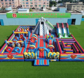 GF3-1514 Надувная игровая площадка в стиле Супермена