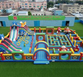 GF3-1554 Парк надувной в стиле Sonic