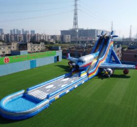 GS2-105 Самолет Тематика Гигантская Надувная Водная Горка