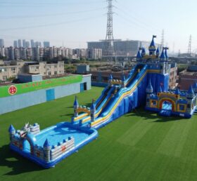 GS2-115 Тематический гигантский надувной водный парк «Королевство замков»