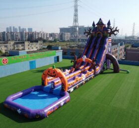 GS2-139 Гигантская надувная водная горка на тему Хэллоуина