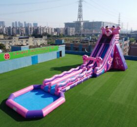 GS2-171 гигантская надувная водная горка в стиле «Розовая Пантера»