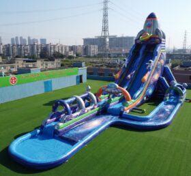 GS2-187 Космическая Тематика Гигантская Надувная Водная Горка