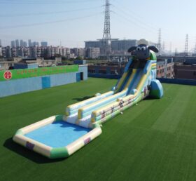 GS2-197 Тематическая гигантская надувная водная горка в стиле Тимми Тайм